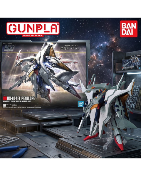 Mô Hình Lắp Ráp Gundam 1/144 HGUC RX-104FF Penelope Bandai Chính Hãng