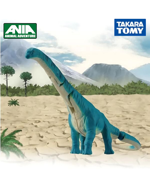 Mô hình Khủng long Ania AL-24 Argentinosaurus - Takara Tomy Nhật Bản (Khớp chuyển động)