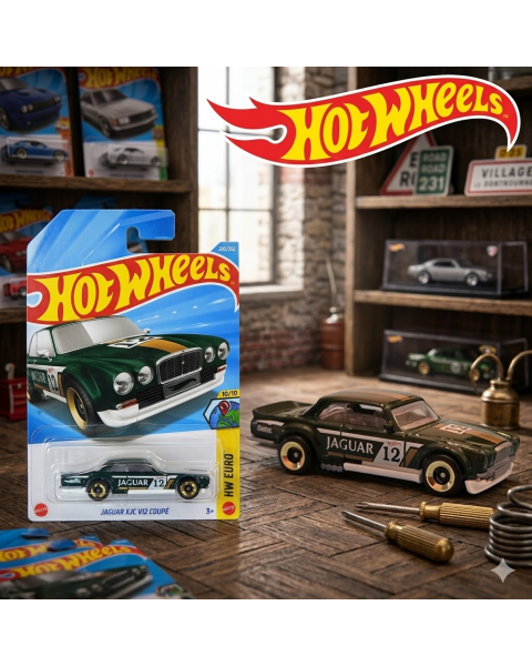 Mô Hình Xe Hot Wheels Jaguar XJC V12 Coupe - Dòng HW Euro Cao Cấp