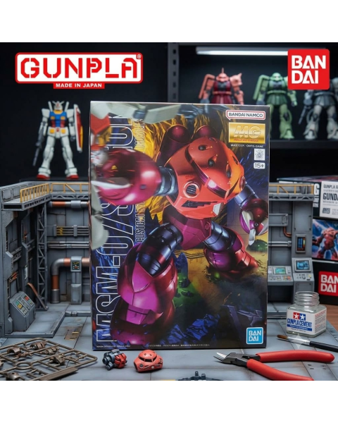 Mô Hình Gunpla MG 1/100 MSM-07S Char's Z'Gok (Sao Chổi Đỏ) - Chính Hãng Nhật Bản