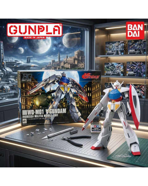 Mô Hình Lắp Ráp Gundam 1/144 HGCC WD-M01 Turn A Gundam Bandai Chính Hãng