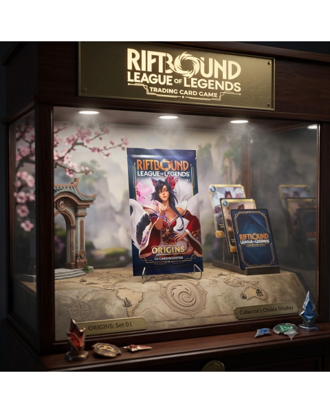 Thẻ Bài TCG Riftbound: League of Legends TCG – Origins (Set 01) Booster Pack (Ahri)