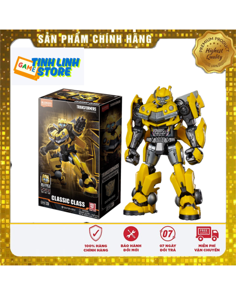 Mô Hình Transformers - (Model Kit) -  Classic Class(CC) 02 -  Bumblebee (10cm) -  Luminous Eyes - ET07