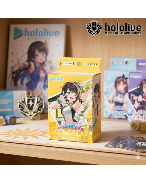 Thẻ Bài TCG hololive OFFICIAL CARD GAME Live Start Deck Vol.19 - Oozora Subaru Nguyên Seal