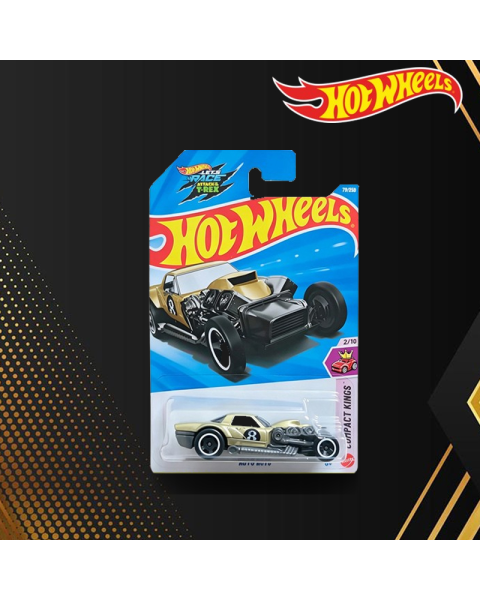 Mô Hình Xe Hot Wheels Hoto Roto Yellow Compact Kings 79/250 Chính Hãng