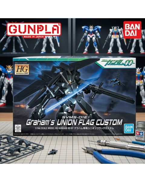 Mô Hình Gunpla HG 1/144 SVMS-01E Graham's Union Flag Custom - Chính Hãng Nhật Bản