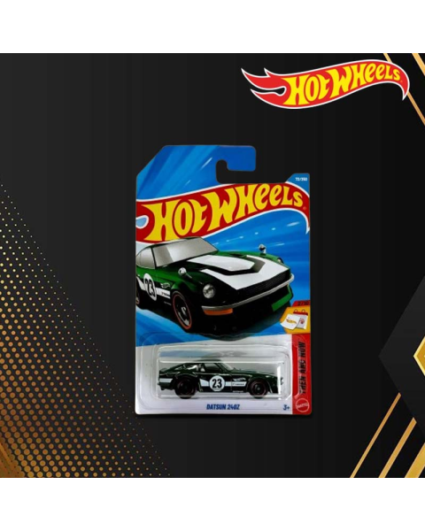 Mô Hình Xe Hot Wheels Datsun 240Z - Xanh Lá (Mainline 2026 Case M Chính Hãng)