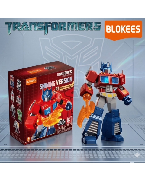 Mô Hình Blind BOX Blokees Transformers - Optimus Prime Shining Version (SV-01)
