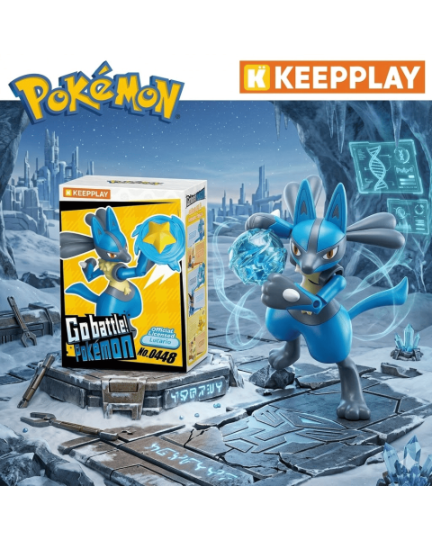 Mô Hình Pokemon Keepplay Lucario - Series Go Battle! Vol 1 Lắp Ráp  Chính Hãng PP05