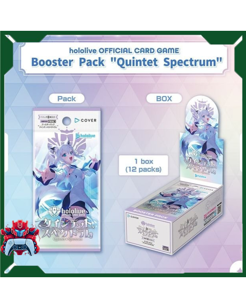 Thẻ Bài Hololive OFFICIAL CARD GAME Booster Vol.02 [Quintet Spectrum] - Chính Hãng