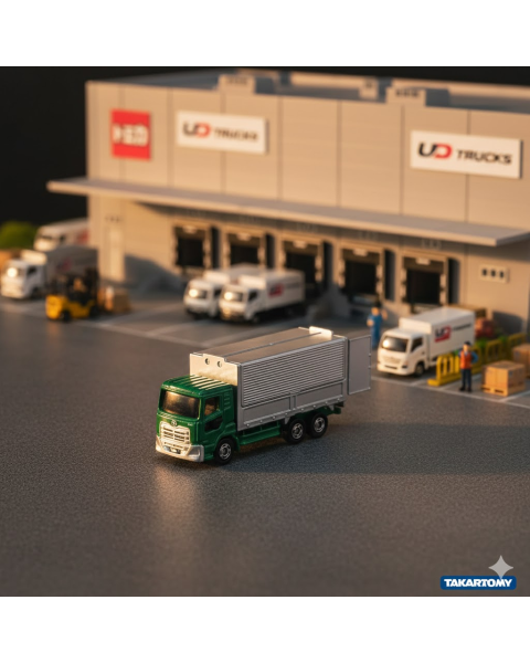 Mô hình Xe tải Tomica No.31-11 UD Trucks Quon Box - Chính hãng TakaraTomy