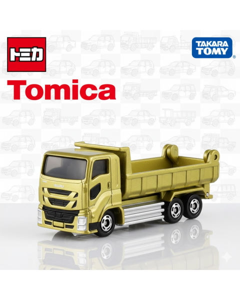 Mô Hình Xe Ben Tomica No.101 Isuzu Giga Dump Truck (Hộp) - Chính Hãng Takara Tomy