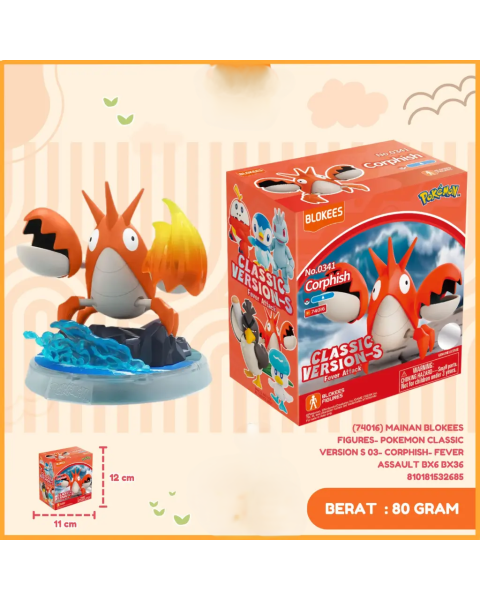 Mô Hình Lắp Ráp Pokémon Blokees EP24 - Corphish