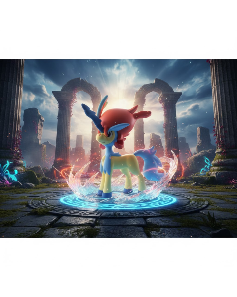 Pokemon Moncolle EX MS Moncolle Keldeo (Resolute Form)