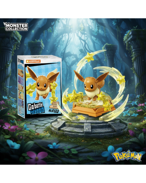 Mô hình Figure - Go battle!  Pokémon Vol 2- Eevee -  Keepplay - PP12