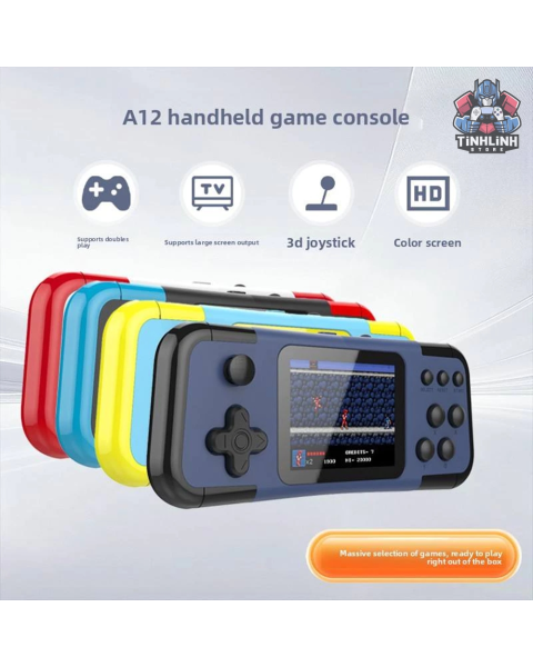 Máy Chơi Game Cầm Tay New A12 Retro - 666 Trò Chơi Classic