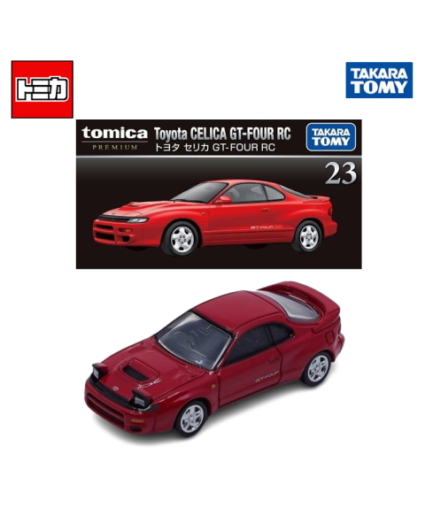 Mô Hình Xe Takara Tomy Tomica Premium No.23 Toyota Celica GT-FOUR RC - Màu Đỏ (Tỉ Lệ 1/60)