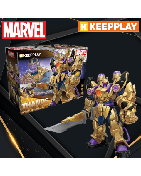 Mô Hình Lắp Ráp Keeppley Marvel Mecha Thanos - Hàng Chính Hãng Bản Quyền