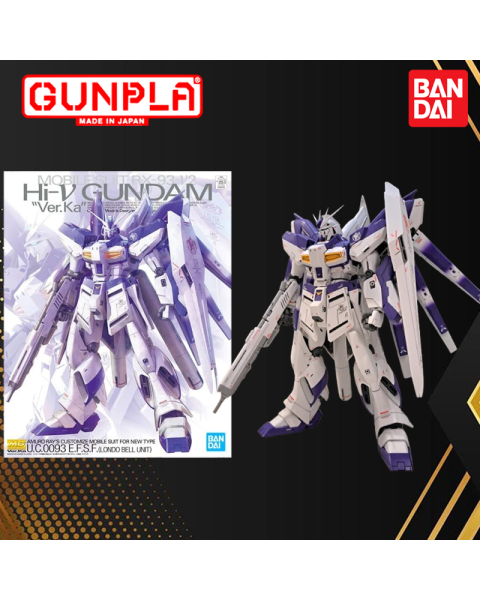 Mô Hình Lắp Ráp Bandai Gunpla MG 1/100 RX-93-v2 Hi-ν Gundam Ver.Ka