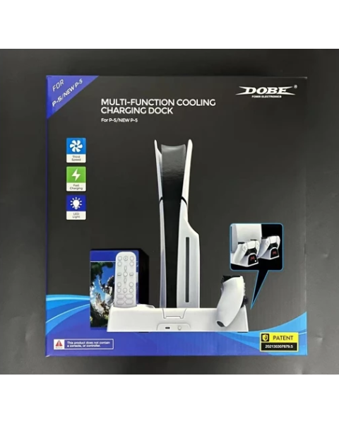 Đế tản nhiệt PS5 Slim & Pro hàng Dobe cho máy PS5 ổ đĩa và digital