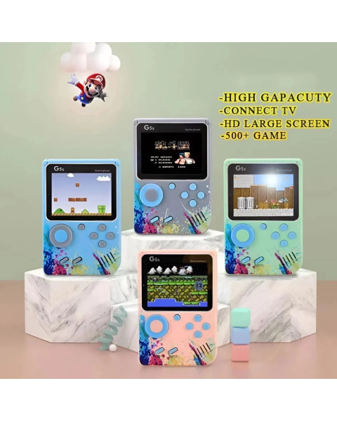 Máy Game Cầm Tay G5s 500 Trò - Màn Hình Màu 3.0 Inch