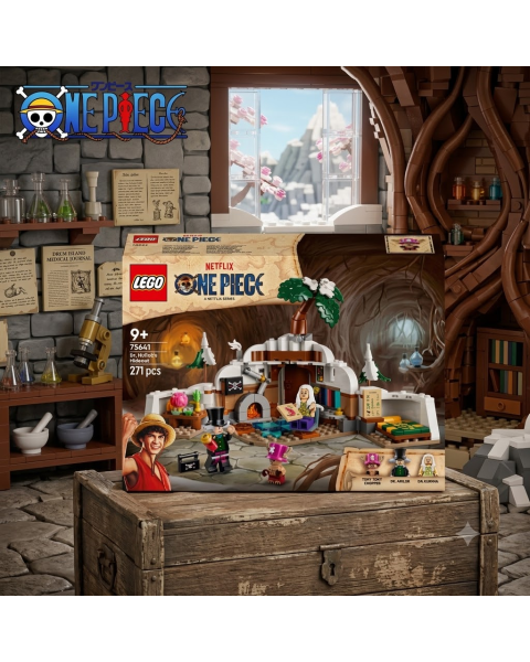Mô Hình Lắp Ráp LEGO One Piece Căn Cứ Bác Sĩ Hiriluk (271 Chi Tiết) - Chính Hãng