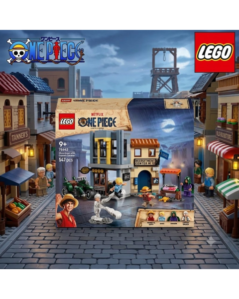 Mô Hình Lắp Ráp LEGO One Piece - Trận Quyết Đấu Với Đại Tá Smoker (Chính Hãng)