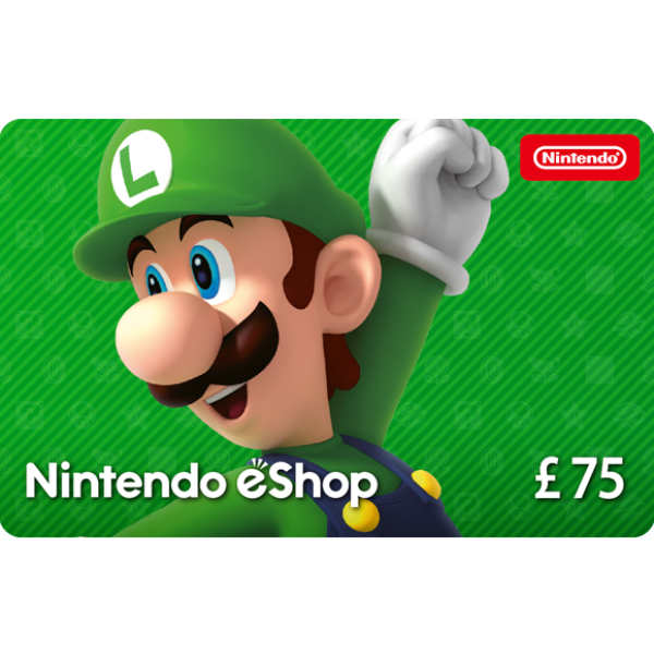 Nintendo eShop UK £75