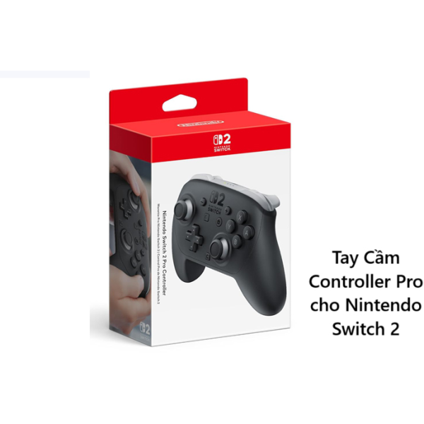 Tay cầm chơi Game - Controller Pro cho Nintendo Switch 2