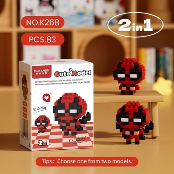 Mô hình lắp ráp Anh Hùng Avengers mini - Deadpool