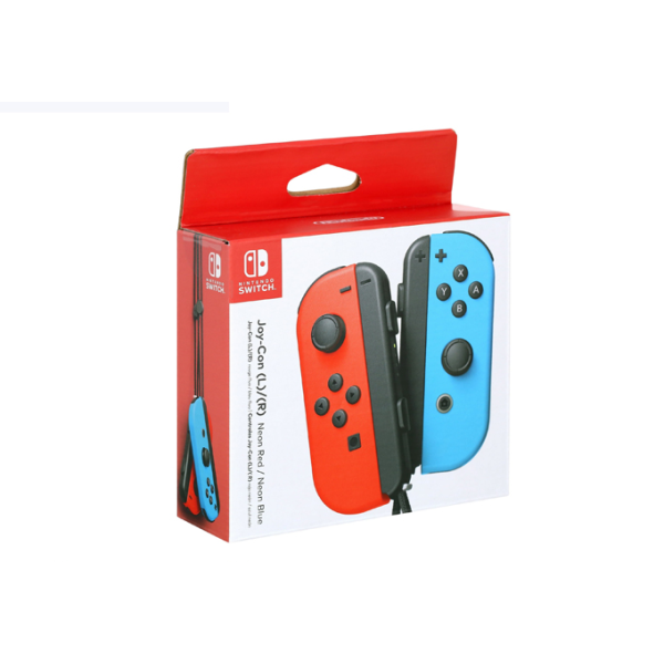 Tay Cầm Chơi Game Nintendo Switch - Joy-Con (LR) - Left Neon Red Right Neon Blue Controllers