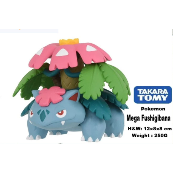 Mô hình Figure Pokemon Moncolle Mega Fushigibana (Mega Venusaur)