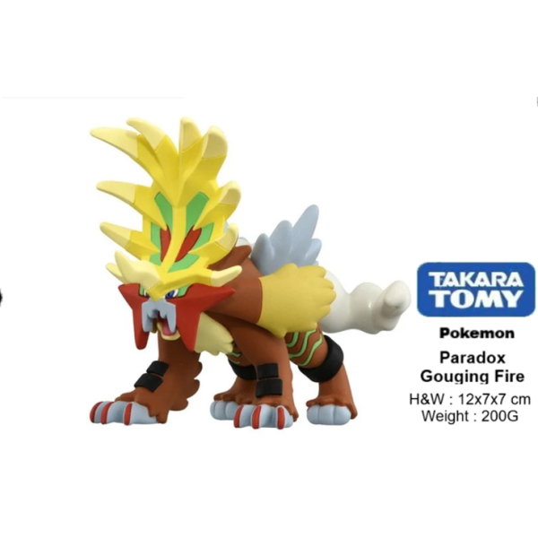 Mô hình Figure Pokemon Moncolle Paradox Gouging Fire