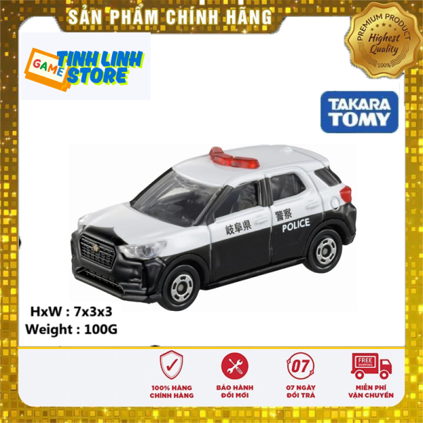 Xe mô hình Tomica No.81-9 Dahiatsu Rocky Patrol Car 24
